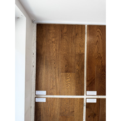 Boston Engineered Real Wood French Oak Handscraped Distressed Cognac UV Oiled